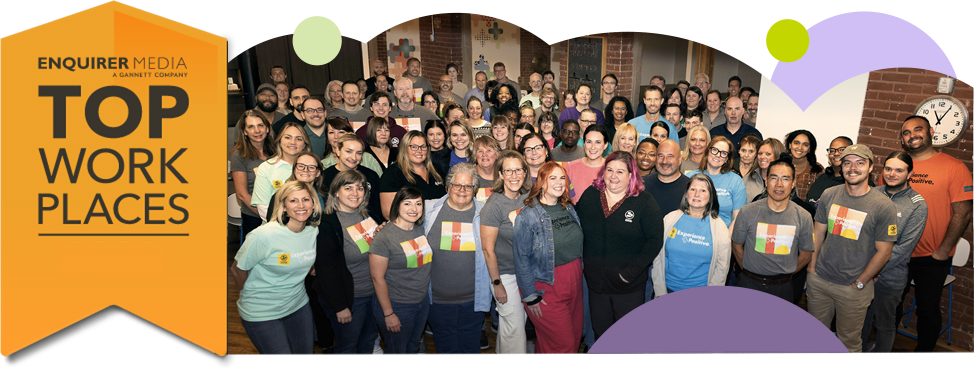 We are proud to be a Top Workplaces award winner